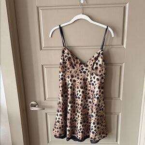 Frankie's Bikinis Leopard Print Chemise